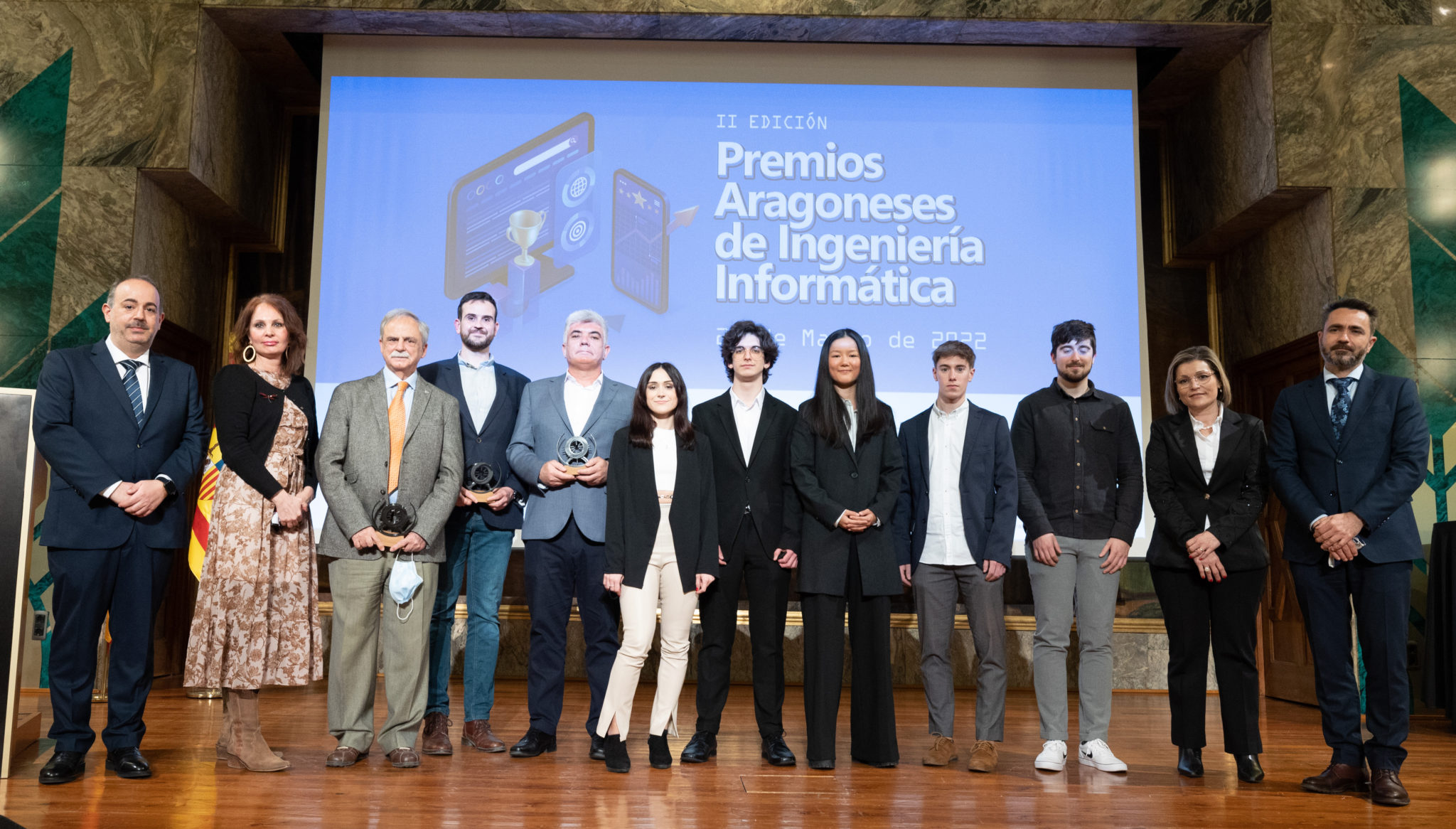 Lee más sobre el artículo PUESTA EN VALOR DEL TALENTO JOVEN ARAGONÉS EN LA II EDICIÓN DE LOS PREMIOS ARAGONESES DE INGENIERÍA INFORMÁTICA