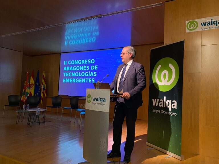 Lee más sobre el artículo EL PARQUE TECNOLÓGICO WALQA VUELVE A ACERCAR A SUS ASISTENTES LAS TECNOLOGÍAS DE MÁXIMA ACTUALIDAD EN LA II EDICIÓN DE SU CONGRESO ARAGONÉS DE TECNOLOGÍAS EMERGENTES