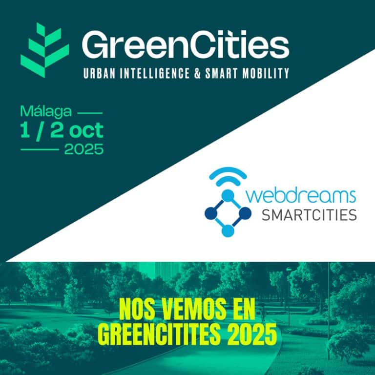 Lee más sobre el artículo WEBDREAMS PRESENTARÁ EN GREENCITIES 2025 LAS NOVEDADES DE KEYSMARTCITY PARA UNA GESTIÓN URBANA MÁS SOSTENIBLE Y PARTICIPATIVA